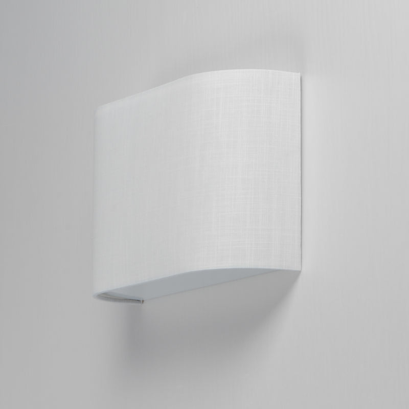 Maxim 10239WL Prime 13" Wide LED Sconce 120 277 UNV Dim | White Linen
