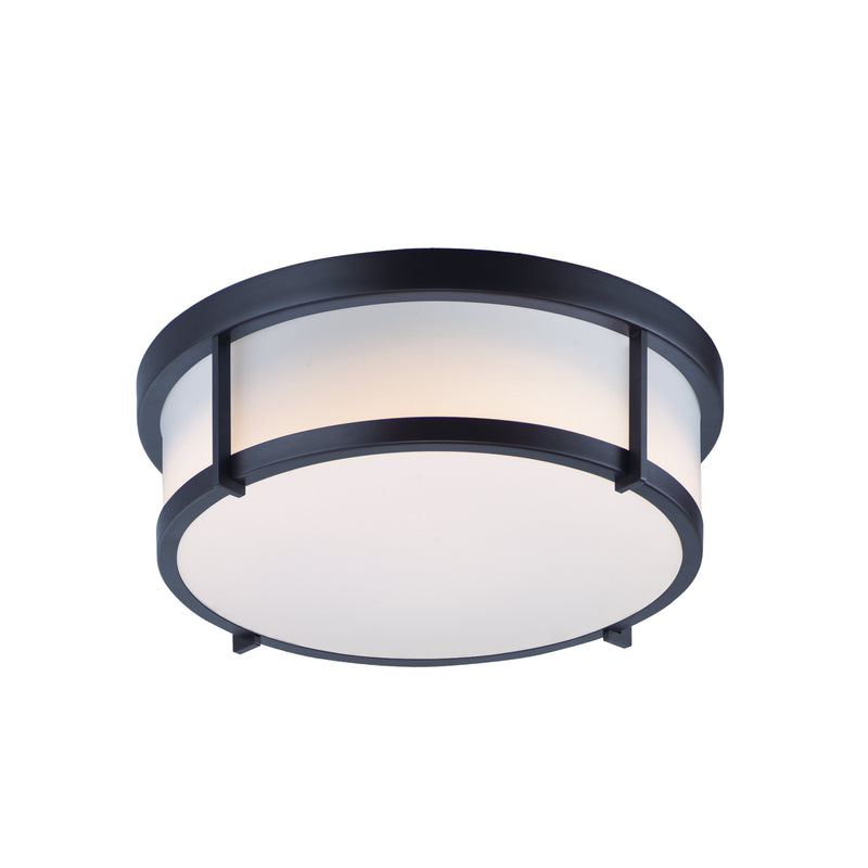 Maxim 10273WTBK Rogue 13" LED Flush Mount | Black