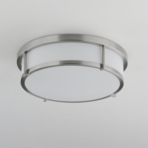 Maxim 10273WTSN Rogue 13" LED Flush Mount | Satin Nickel