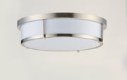 Maxim 10274WTSN Rogue 17" LED Flush Mount | Satin Nickel