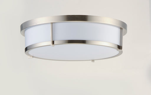 Maxim 10274WTSN Rogue 17" LED Flush Mount | Satin Nickel