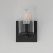 Maxim 10281CLBK Lateral 1 Light Bath Vanity | Black