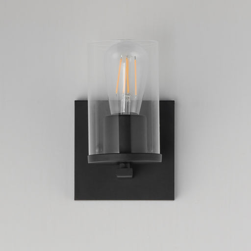 Maxim 10281CLBK Lateral 1 Light Bath Vanity | Black