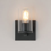 Maxim 10281CLBK Lateral 1 Light Bath Vanity | Black