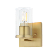 Maxim 10281CLSBR Lateral 1 Light Bath Vanity | Satin Brass