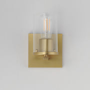 Maxim 10281CLSBR Lateral 1 Light Bath Vanity | Satin Brass