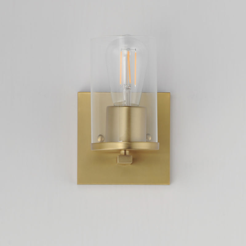 Maxim 10281CLSBR Lateral 1 Light Bath Vanity | Satin Brass