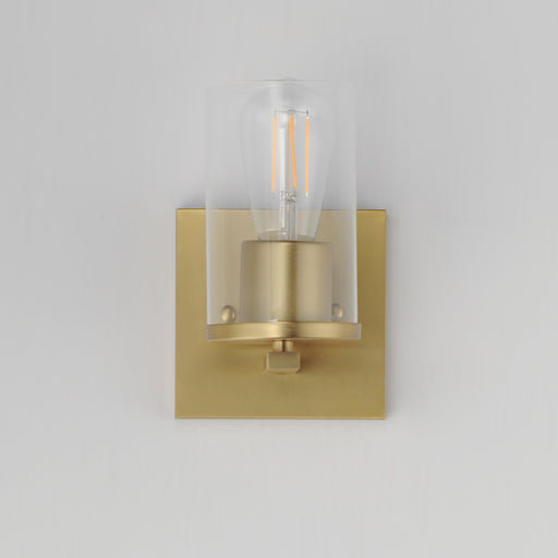 Maxim 10281CLSBR Lateral 1 Light Bath Vanity | Satin Brass