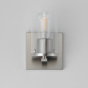 Maxim 10281CLSN Lateral 1 Light Bath Vanity | Satin Nickel