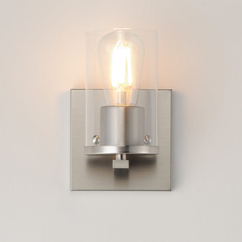 Maxim 10281CLSN Lateral 1 Light Bath Vanity | Satin Nickel