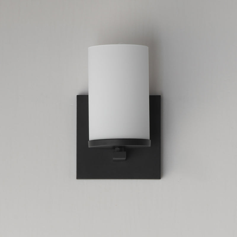 Maxim 10281SWBK Lateral 1 Light Bath Vanity | Black