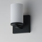 Maxim 10281SWBK Lateral 1 Light Bath Vanity | Black