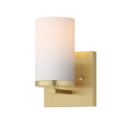 Maxim 10281SWSBR Lateral 1 Light Bath Vanity | Satin Brass