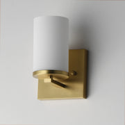 Maxim 10281SWSBR Lateral 1 Light Bath Vanity | Satin Brass