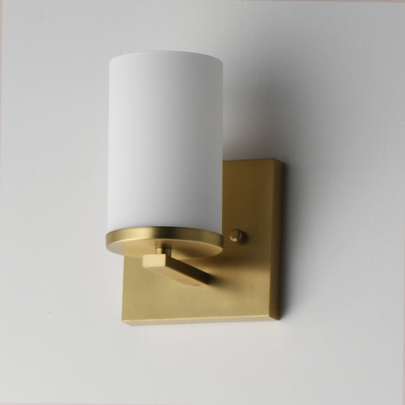 Maxim 10281SWSBR Lateral 1 Light Bath Vanity | Satin Brass
