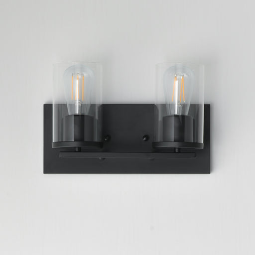 Maxim 10282CLBK Lateral 2 Light Bath Vanity | Black