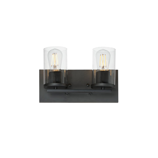 Maxim 10282CLBK Lateral 2 Light Bath Vanity | Black