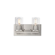 Maxim 10282CLSN Lateral 2 Light Bath Vanity | Satin Nickel