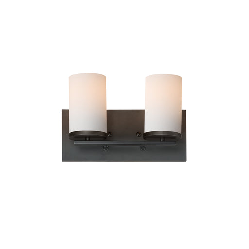 Maxim 10282SWBK Lateral 2 Light Bath Vanity | Black