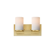 Maxim 10282SWSBR Lateral 2 Light Bath Vanity | Satin Brass