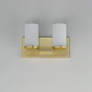 Maxim 10282SWSBR Lateral 2 Light Bath Vanity | Satin Brass
