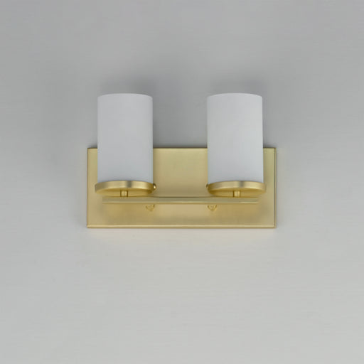 Maxim 10282SWSBR Lateral 2 Light Bath Vanity | Satin Brass