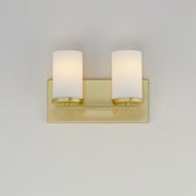 Maxim 10282SWSBR Lateral 2 Light Bath Vanity | Satin Brass