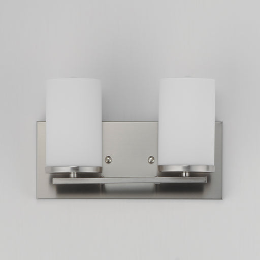 Maxim 10282SWSN Lateral 2 Light Bath Vanity | Satin Nickel