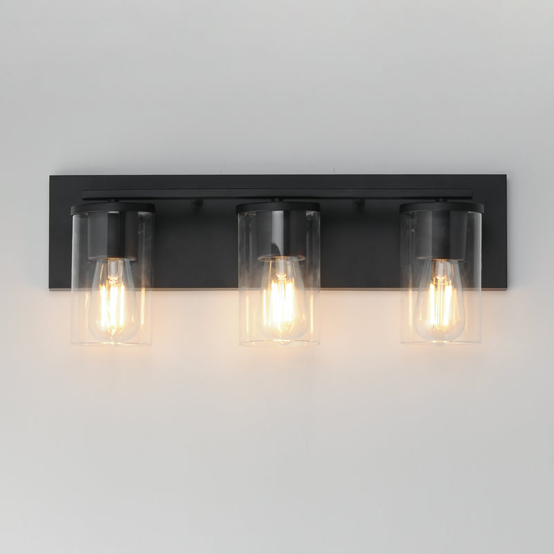 Maxim 10283CLBK Lateral 3 Light Bath Vanity | Black