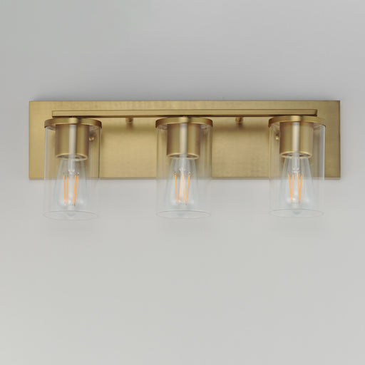 Maxim 10283CLSBR Lateral 3 Light Bath Vanity | Satin Brass