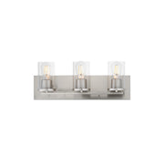 Maxim 10283CLSN Lateral 3 Light Bath Vanity | Satin Nickel