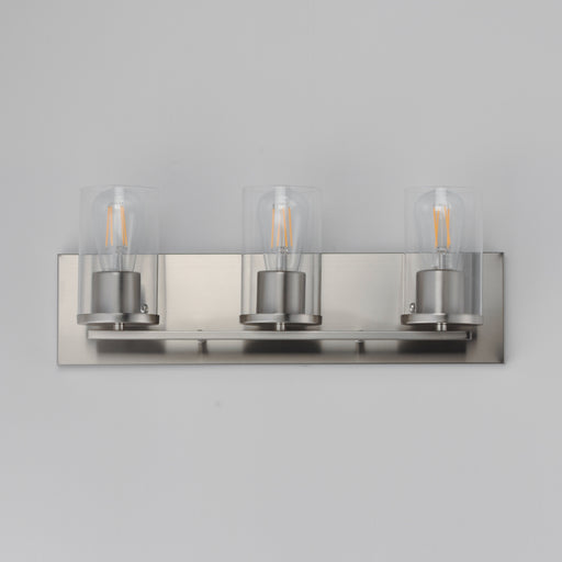 Maxim 10283CLSN Lateral 3 Light Bath Vanity | Satin Nickel
