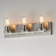 Maxim 10283CLSN Lateral 3 Light Bath Vanity | Satin Nickel