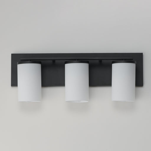Maxim 10283SWBK Lateral 3 Light Bath Vanity | Black