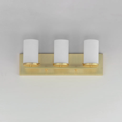 Maxim 10283SWSBR Lateral 3 Light Bath Vanity | Satin Brass