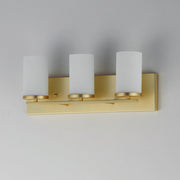 Maxim 10283SWSBR Lateral 3 Light Bath Vanity | Satin Brass