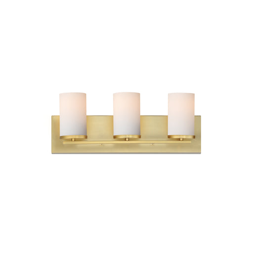 Maxim 10283SWSBR Lateral 3 Light Bath Vanity | Satin Brass