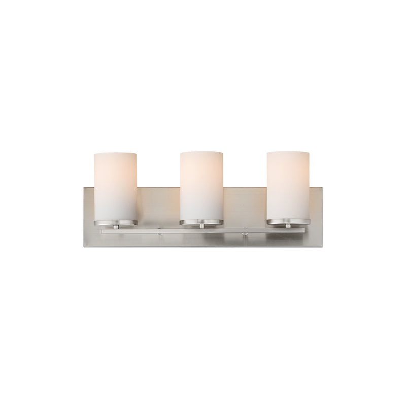 Maxim 10283SWSN Lateral 3 Light Bath Vanity | Satin Nickel