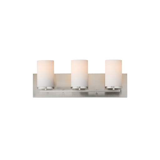 Maxim 10283SWSN Lateral 3 Light Bath Vanity | Satin Nickel