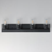 Maxim 10284CLBK Lateral 4 Light Bath Vanity | Black