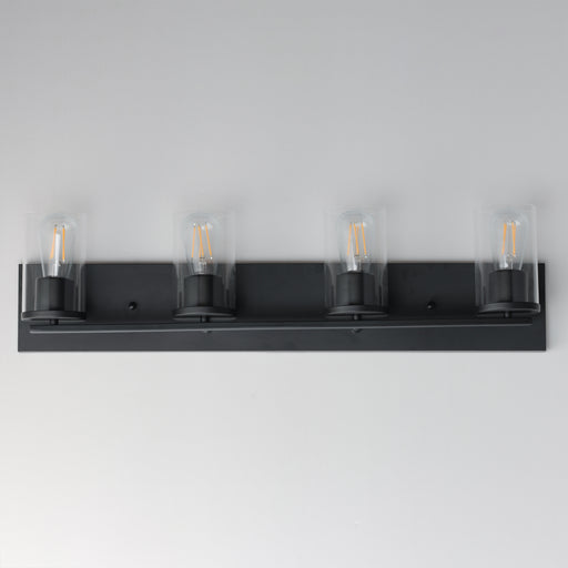 Maxim 10284CLBK Lateral 4 Light Bath Vanity | Black