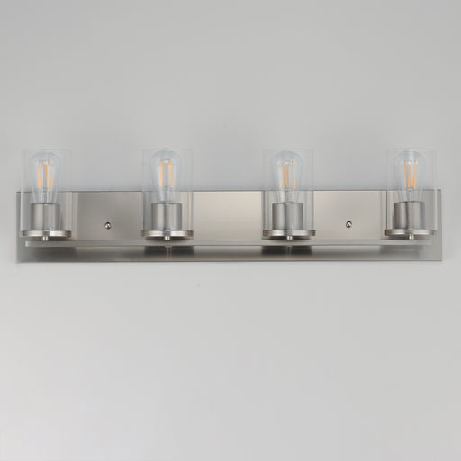 Maxim 10284CLSN Lateral 4 Light Bath Vanity | Satin Nickel