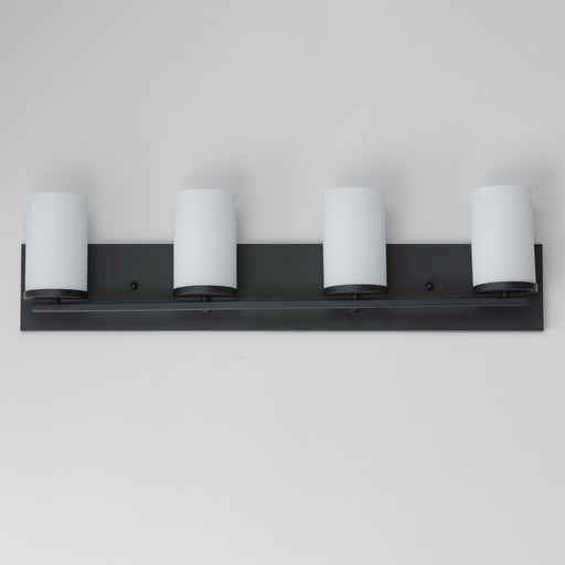 Maxim 10284SWBK Lateral 4 Light Bath Vanity | Black