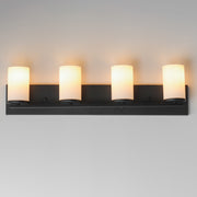 Maxim 10284SWBK Lateral 4 Light Bath Vanity | Black