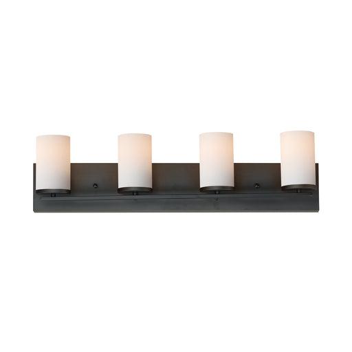 Maxim 10284SWBK Lateral 4 Light Bath Vanity | Black