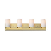 Maxim 10284SWSBR Lateral 4 Light Bath Vanity | Satin Brass