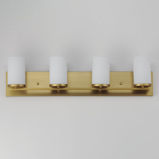 Maxim 10284SWSBR Lateral 4 Light Bath Vanity | Satin Brass