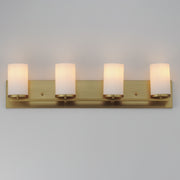 Maxim 10284SWSBR Lateral 4 Light Bath Vanity | Satin Brass
