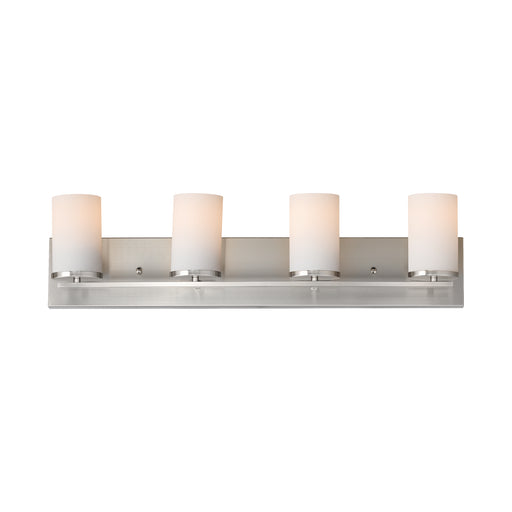 Maxim 10284SWSN Lateral 4 Light Bath Vanity | Satin Nickel