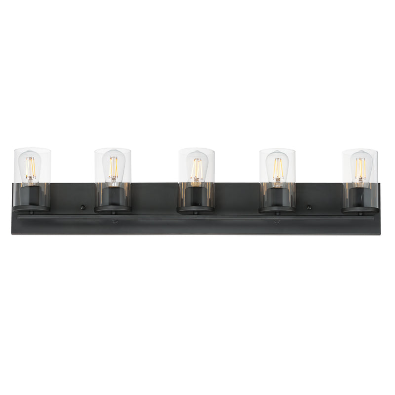 Maxim 10285CLBK Lateral 5 Light Bath Vanity | Black